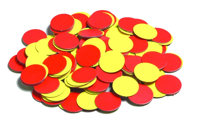 Learning Advantage Two Color Counters Magnetic Set Of 200, Model:7210